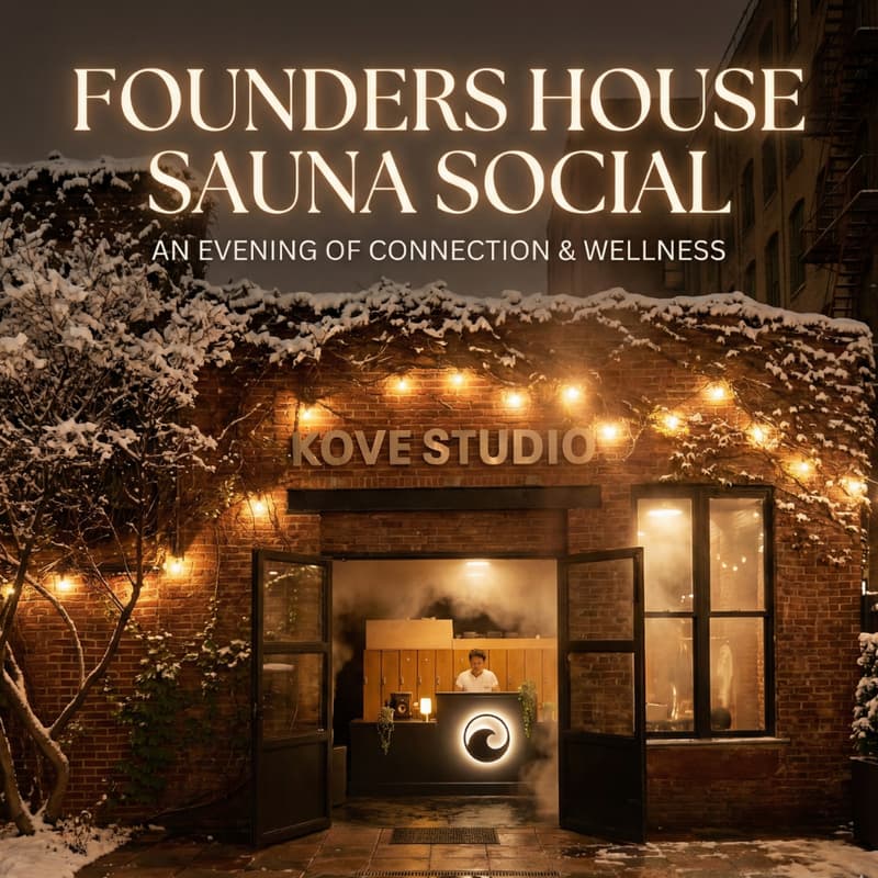 Cover Image for Founders House Sauna Social
