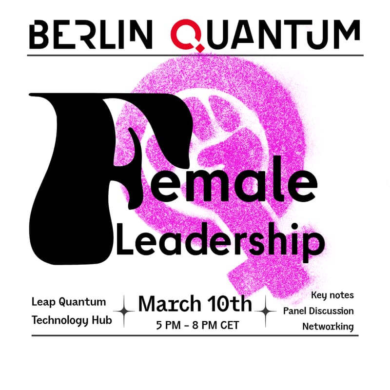 Cover Image for BERLIN QUANTUM BarBQ - Female Leadership