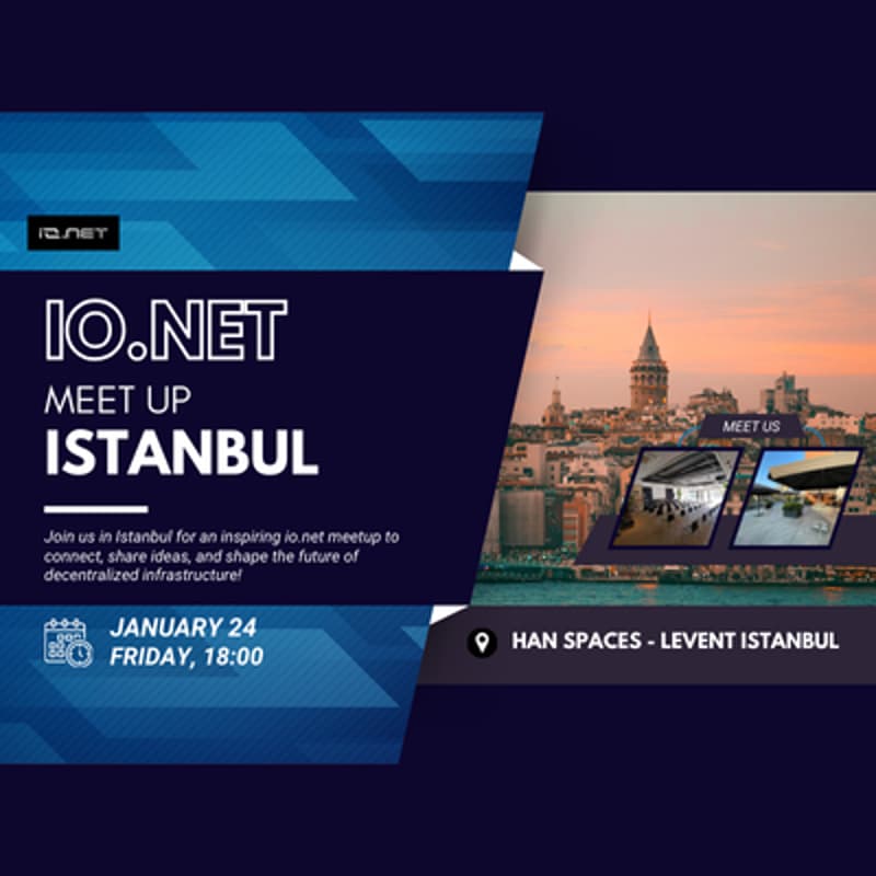Cover Image for IO.NET Meet Up Istanbul