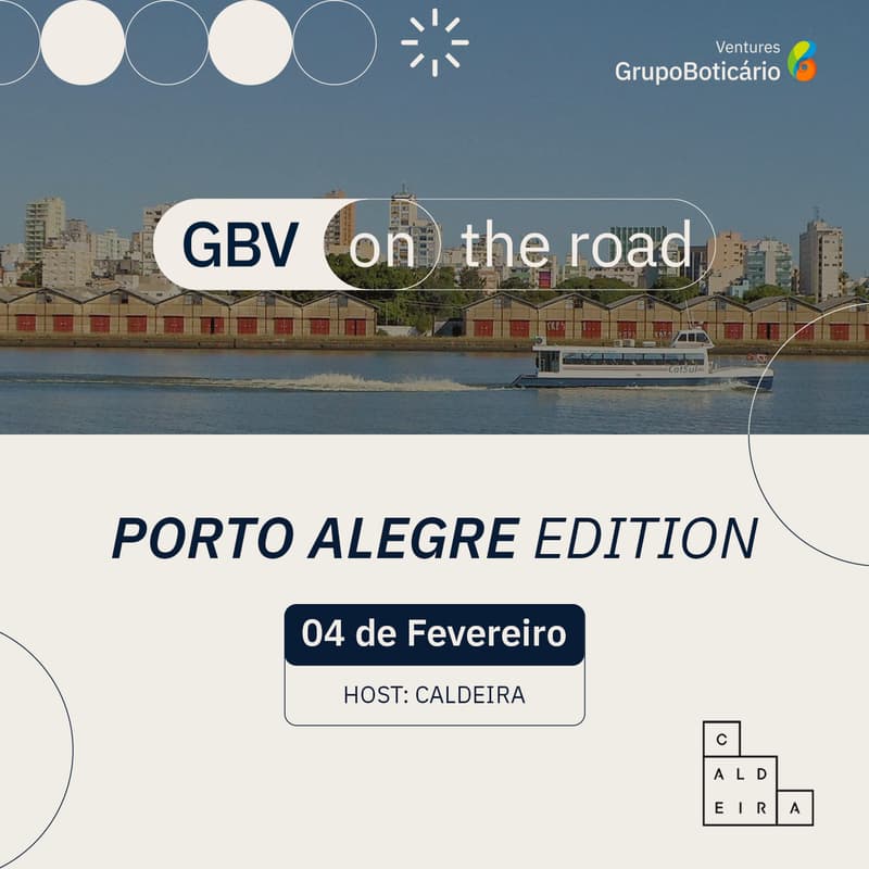 Cover Image for Grupo Boticário Ventures On the road | Porto Alegre Edition