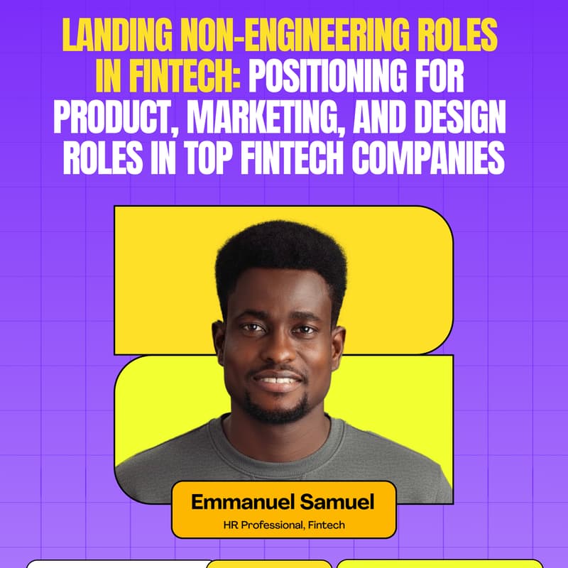 Cover Image for Landing Non-Engineering Roles in Fintech