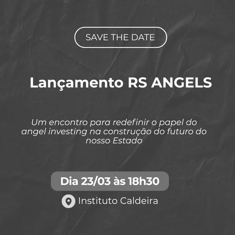 Cover Image for Lançamento oficial RS Angels [para convidados]