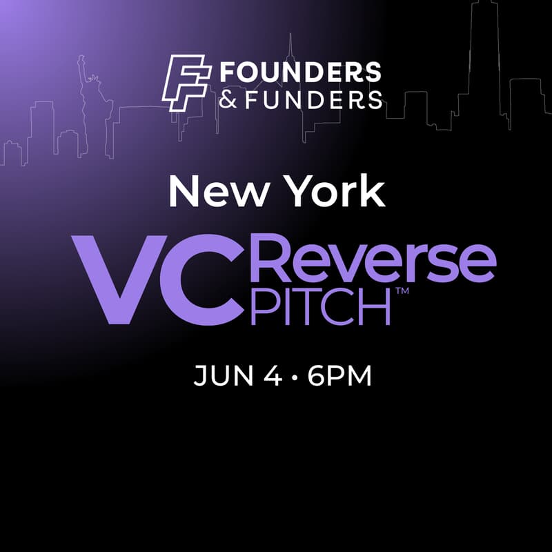 Cover Image for Founders & Funders: NYC VC Reverse Pitch