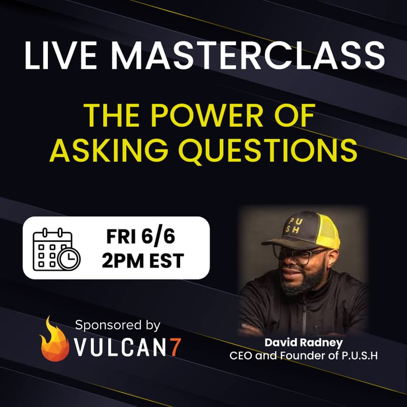 Cover Image for The Power of Asking Questions with David Radney