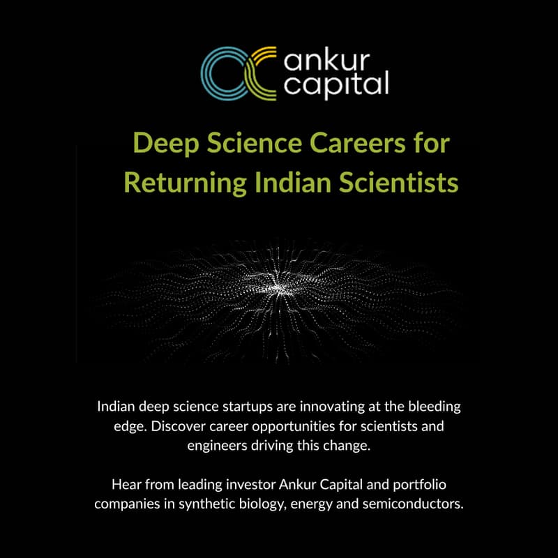 Cover Image for Deep Science Careers for Returning Indian Scientists