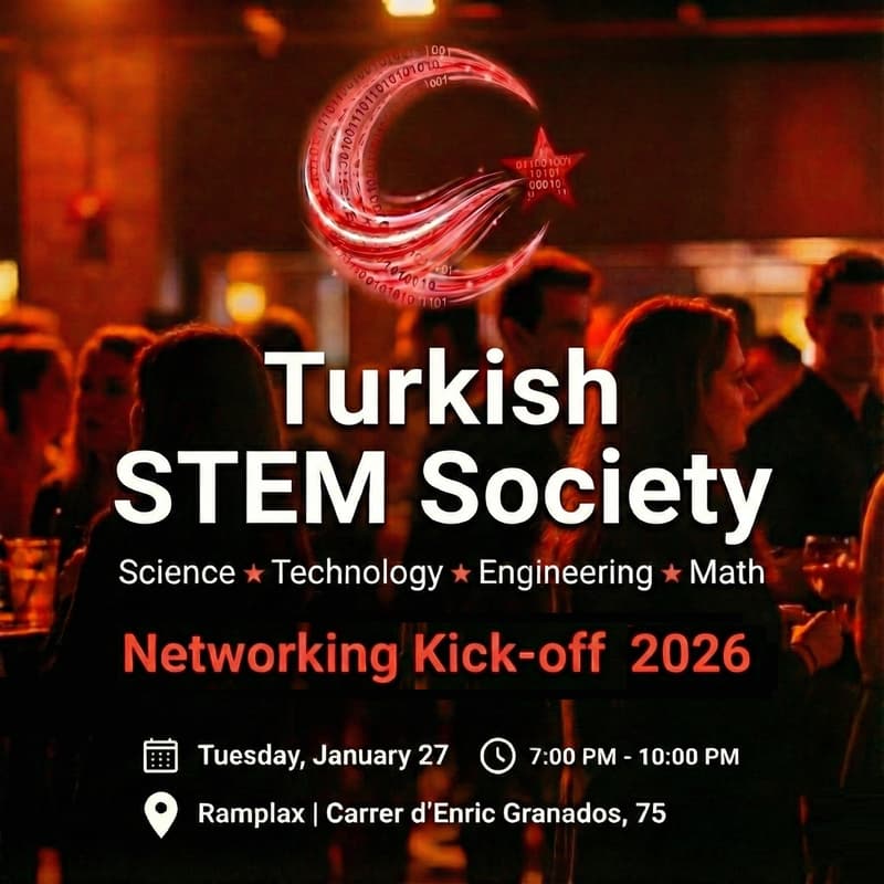 Cover Image for Turkish STEM Society:  Networking Kick-off 2026
