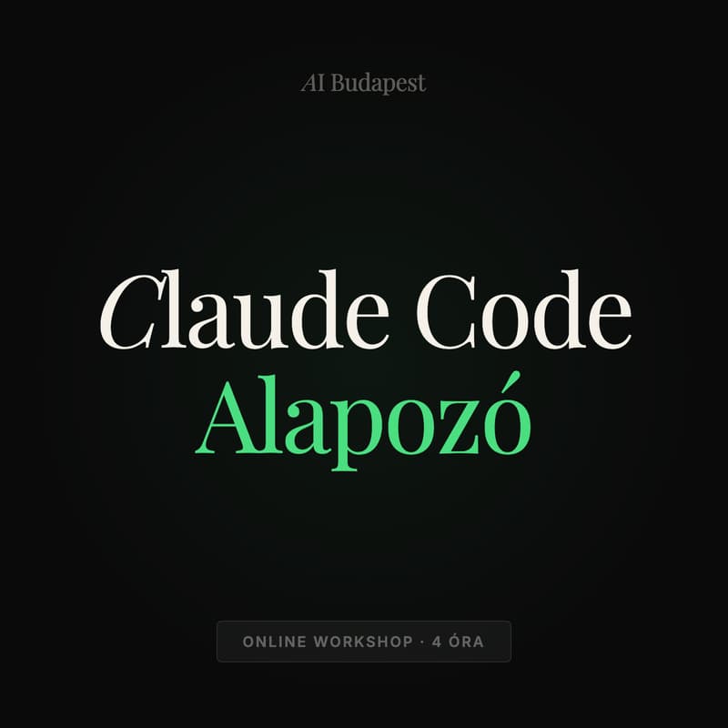 Cover Image for Claude Code Alapozó