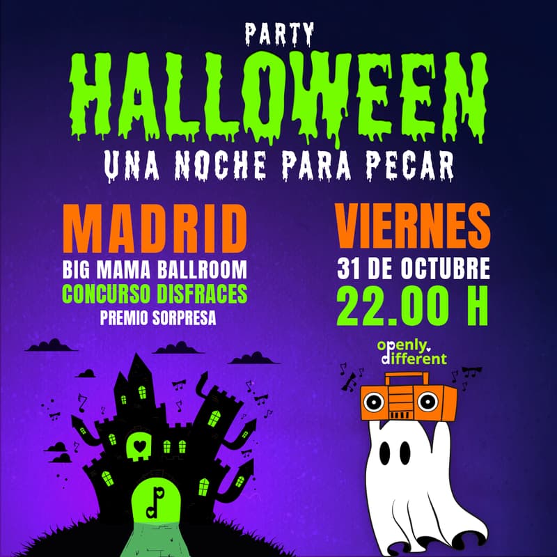 Foto de portada de Fiesta de Halloween (Madrid)