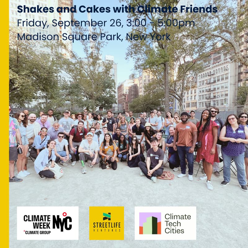 Cover Image for Shakes and Cakes with Climate Friends