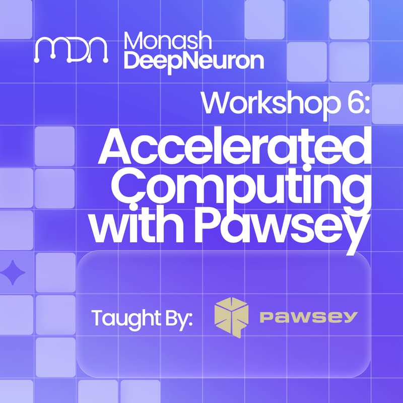 Cover Image for Workshop 6: Accelerated Computing by Pawsey