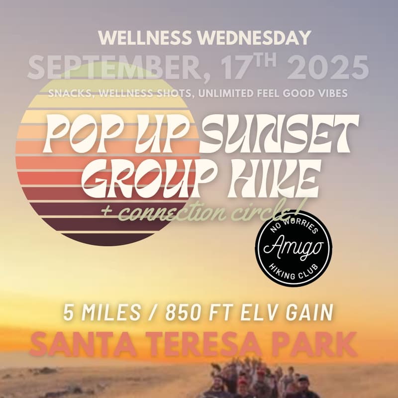 Cover Image for SUNSET POP-UP GROUP HIKE!