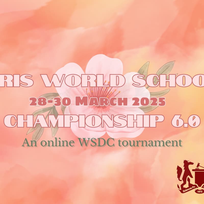 Cover Image for Paris World Schools Debating Championship 6.0