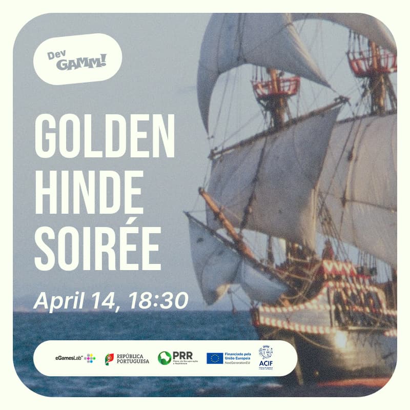 Cover Image for Golden Hinde Soirée (by eGames Lab & DevGAMM)