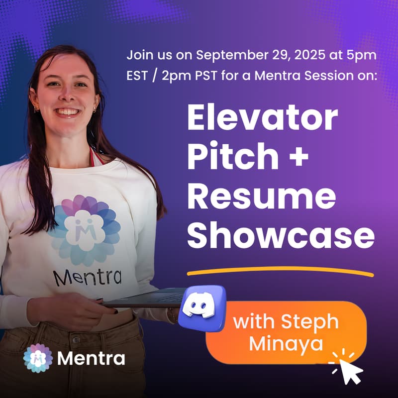 Cover Image for Elevator Pitch + Resume Showcase