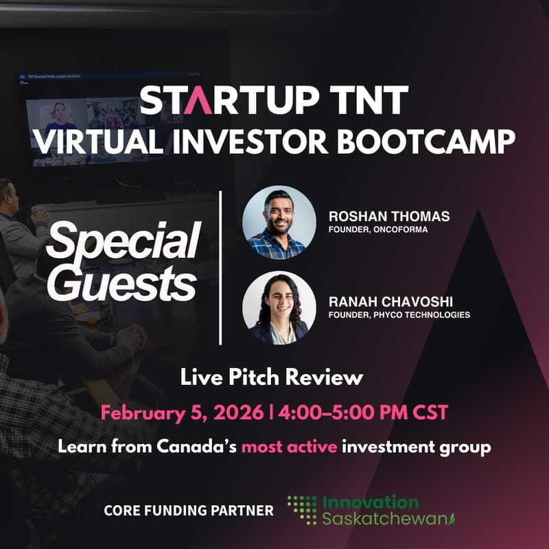 Cover Image for Startup TNT Virtual Investor Bootcamp - Day 4