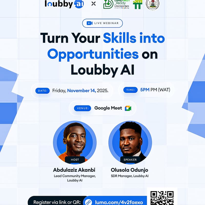 Cover Image for Turn Your Skills into Opportunities on Loubby AI