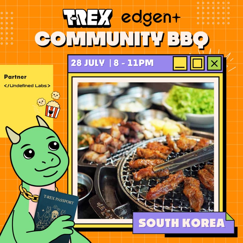 Cover Image for T-REX x Edgen AI: Community BBQ in Seoul