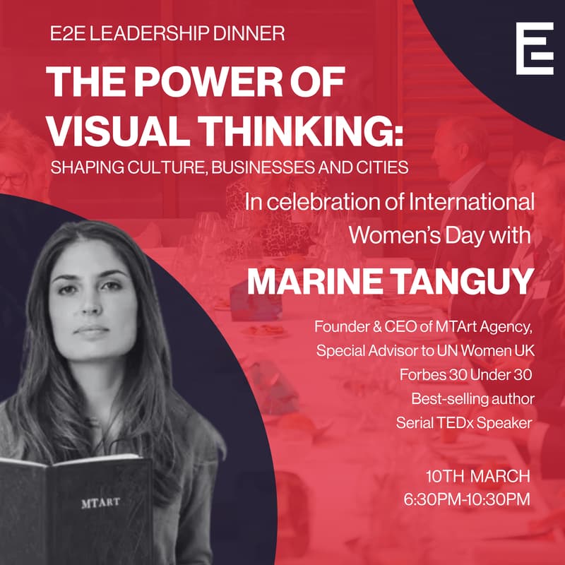 Cover Image for Leadership Dinner with Marine Tanguy