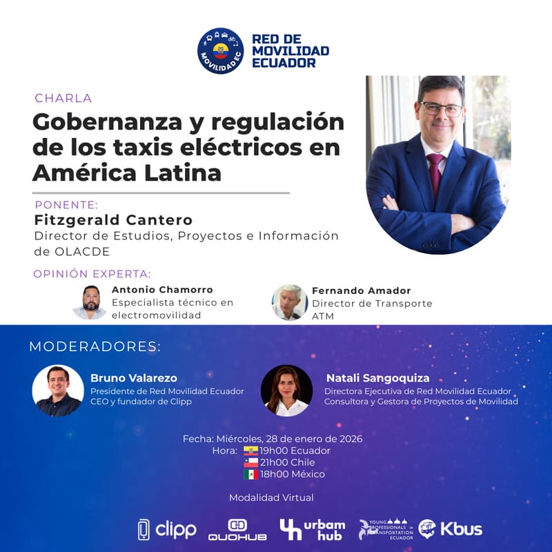 Cover Image for Gobernanza y regulación de los taxis eléctricos en América Latina🚕🗺️