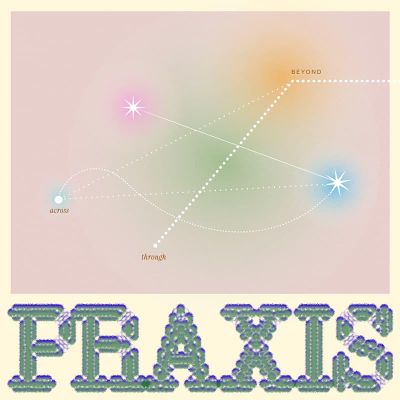 Cover Image for PRAXIS: across, through and beyond