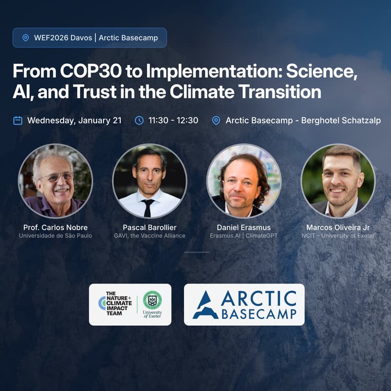 Cover Image for From COP30 to Implementation: Science, AI, and Trust in the Climate Transition