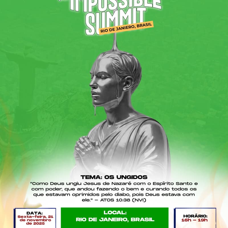 Cover Image for Impossible Summit Rio De Janiero, Brazil | Conferência do Impossível Brasil