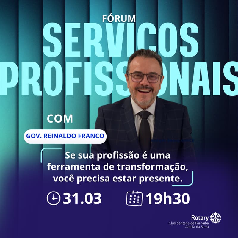 Cover Image for Fórum de Serviços Profissionais | RC Santana de Parnaíba Aldeia da Serra