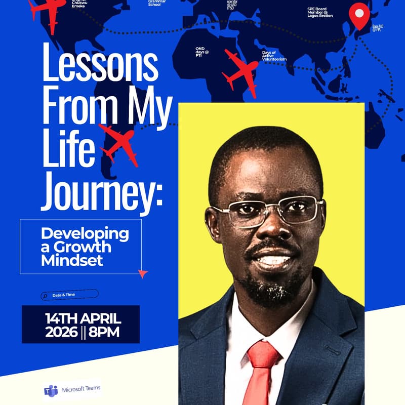 Cover Image for Lessons From My Life Journey (Developing A Growth Mindset) With Dr. Emeke