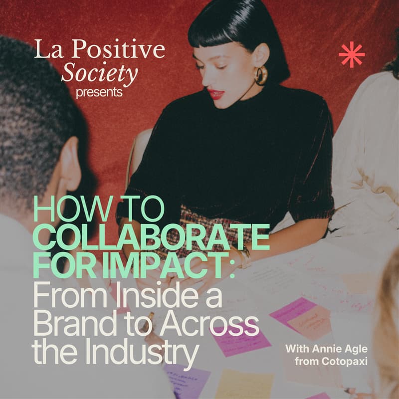 Cover Image for How to Collaborate for Impact with Annie Agle from Cotopaxi