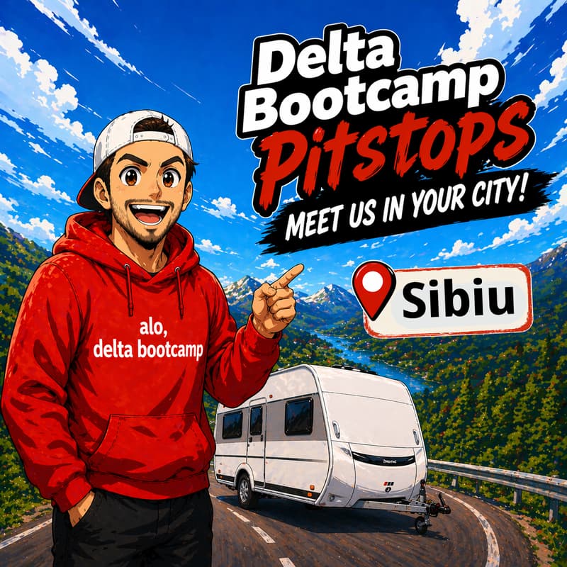 Cover Image for Sibiu Meetup | DELTA Bootcamp