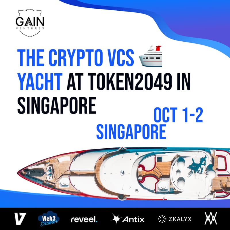 Cover Image for The Crypto VCs π³οΈ YACHT at TOKEN2049 in Singapore