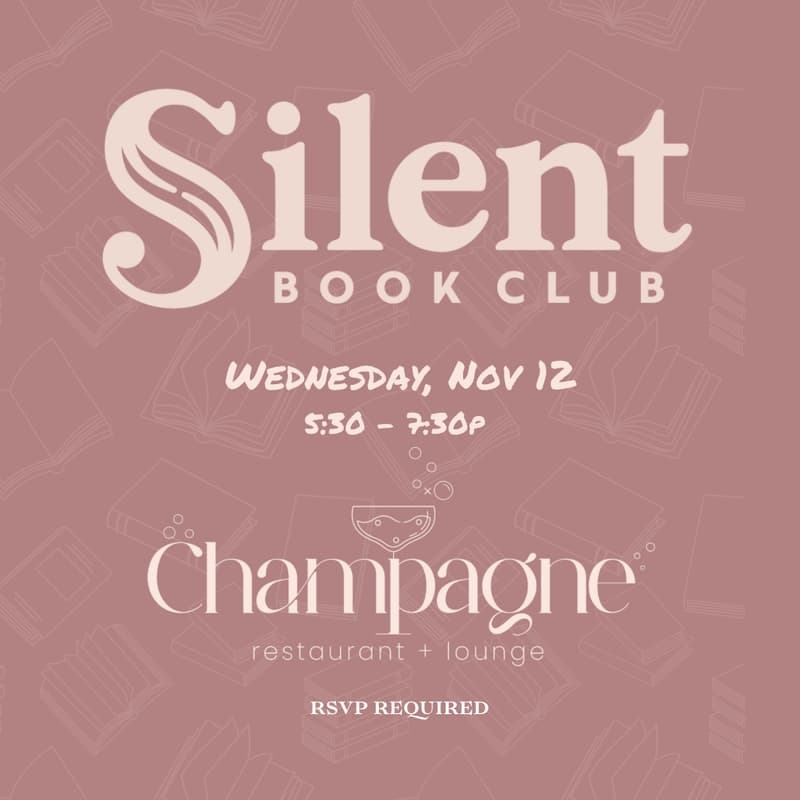 Cover Image for Silent Book Club @ Champagne