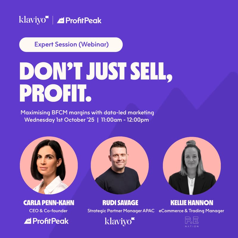 Cover Image for Don't Just Sell, Profit.