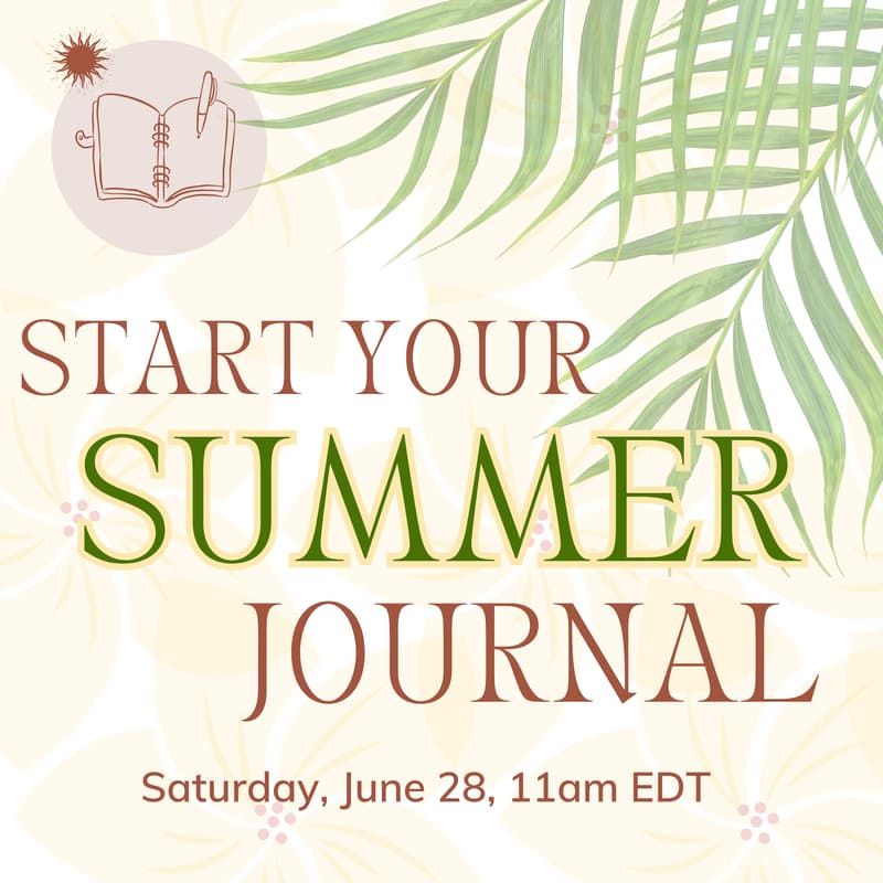 Cover Image for Start Your Summer Journal