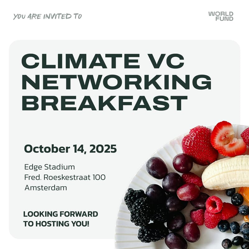 Cover Image for Climate VC Networking Breakfast