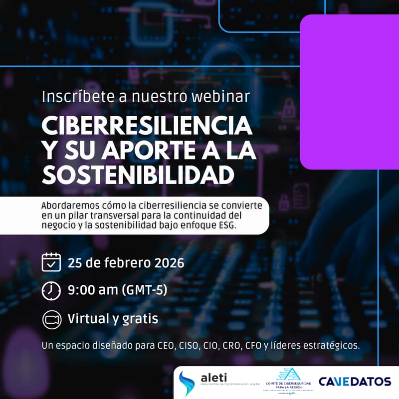 Cover Image for Ciberresilencia como el nuevo estándar de sostenibilidad digital