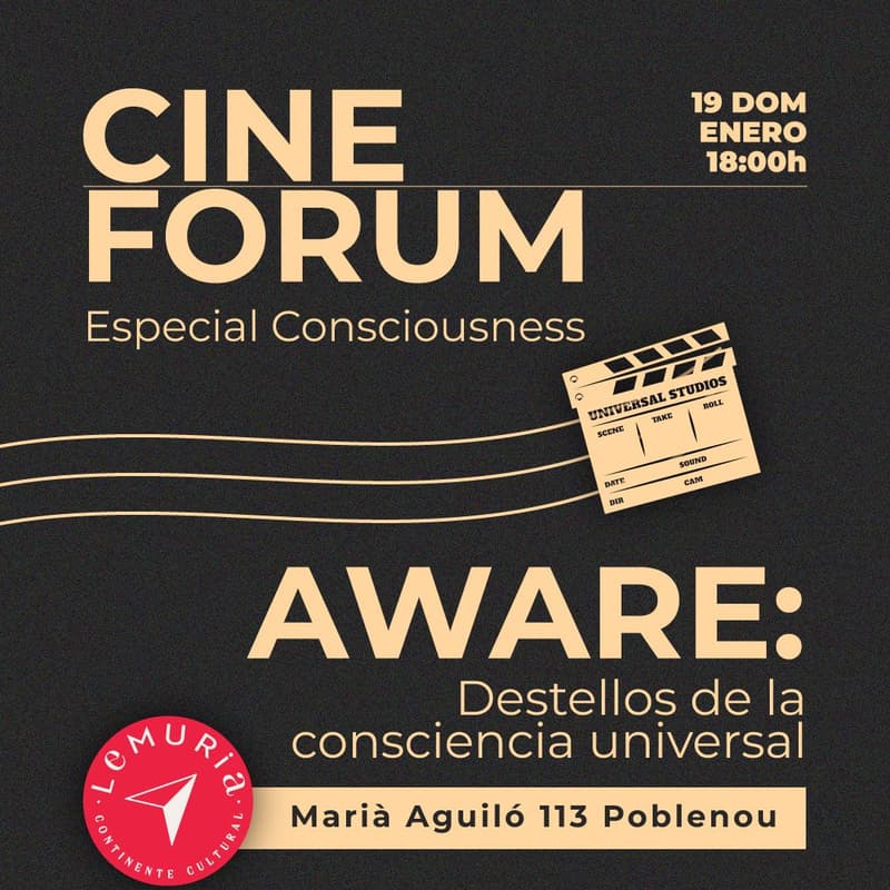 Foto de portada de ✨ Cine Fórum: Especial Consciousness ✨