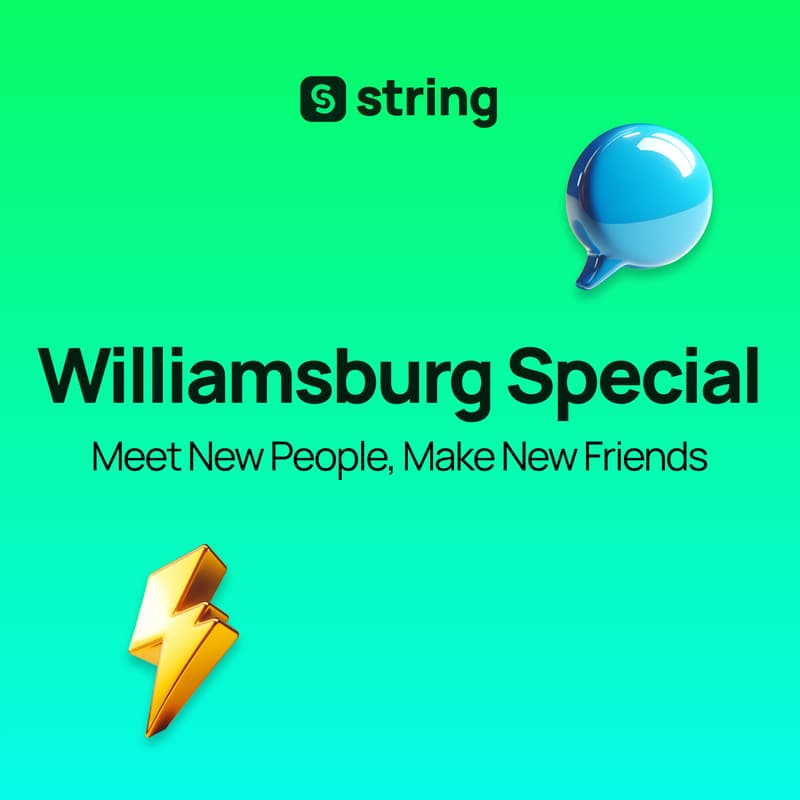 Cover Image for Fun Way to Meet, Chat, Connect - Williamsburg