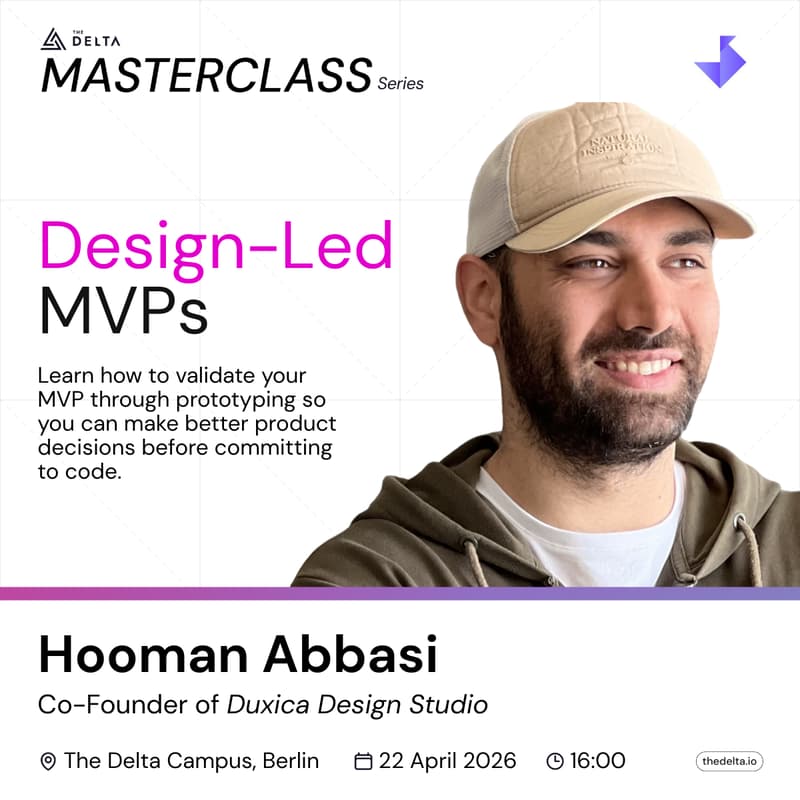 Cover Image for Masterclass: Design-Led MVPs