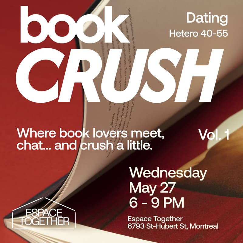Cover Image for Book Crush - Dating #7 (Hétéro 40-55) 💛 📚