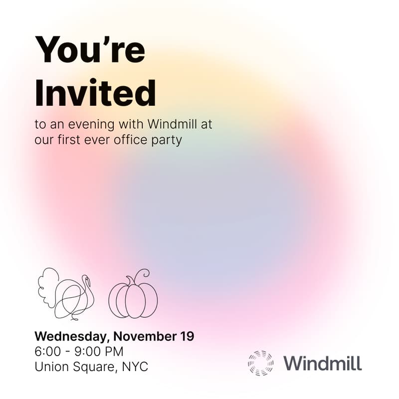 Cover Image for Friendsgiving with Windmill