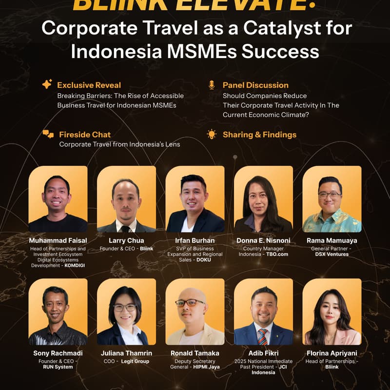 Cover Image for Bliink Elevate: Corporate Travel as a Catalyst for Indonesia MSMEs Success