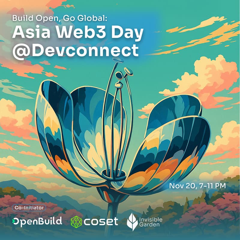Cover Image for Asia Web3 Day @Devconnect Argentina 🇦🇷