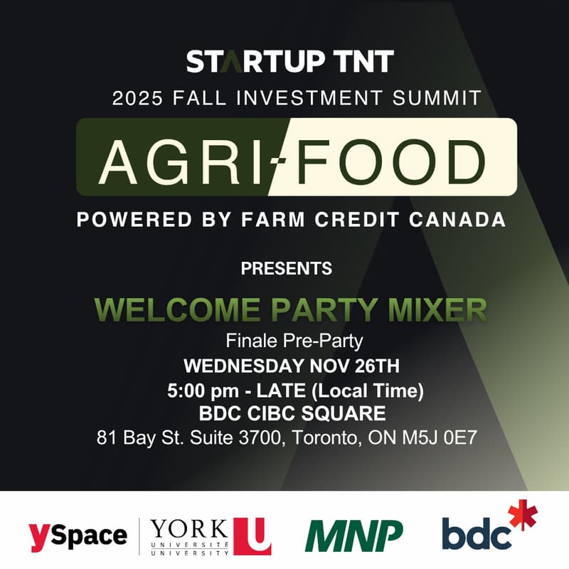 Cover Image for Agri-Food Toronto Welcome Party Mixer