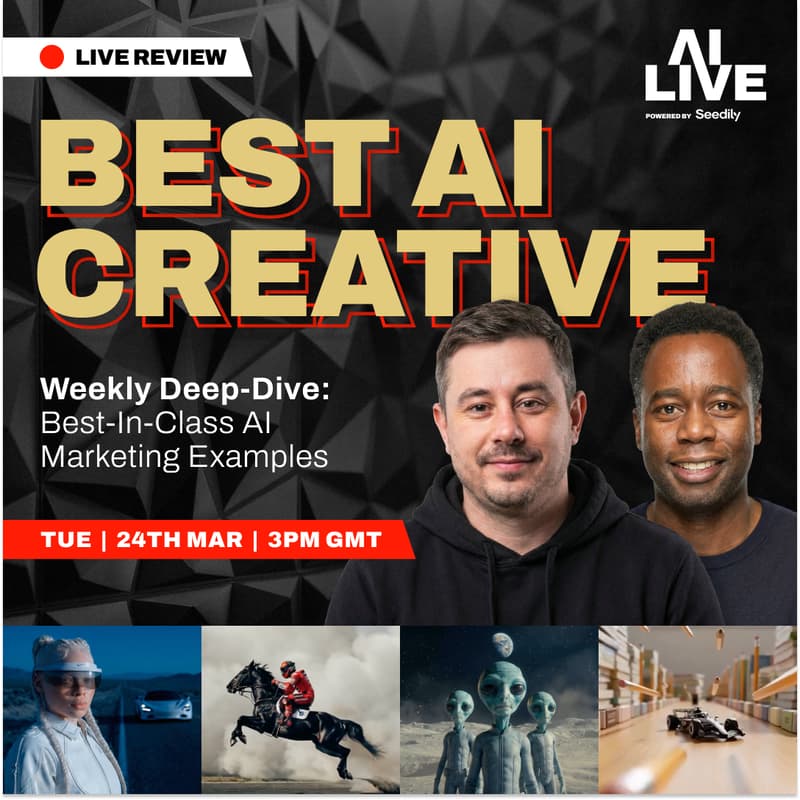 Cover Image for AI LIVE - Your Weekly Briefing on the Best in AI Creative