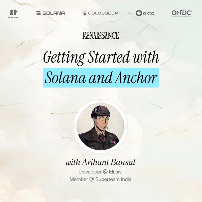 Cover Image for Getting Started with Solana and Anchor