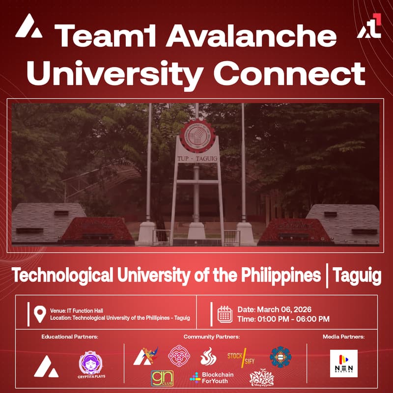 Cover Image for Team1 Avalanche University Connect @ Technological University of The Philippines