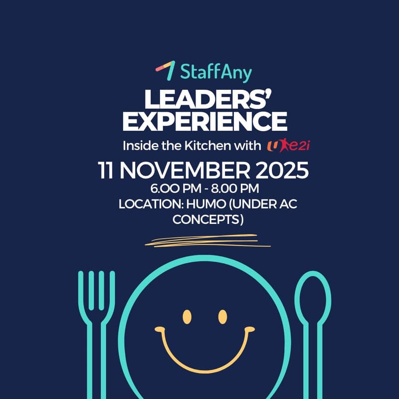 Cover Image for Leaders’ Experience: Inside the Kitchen with e2i × StaffAny