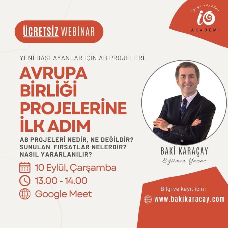 Cover Image for AVRUPA BİRLİĞİ PROJELERİNE İLK ADIM [Webinar]