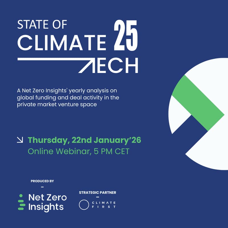 Cover Image for State of Climate Tech 2025 Webinar